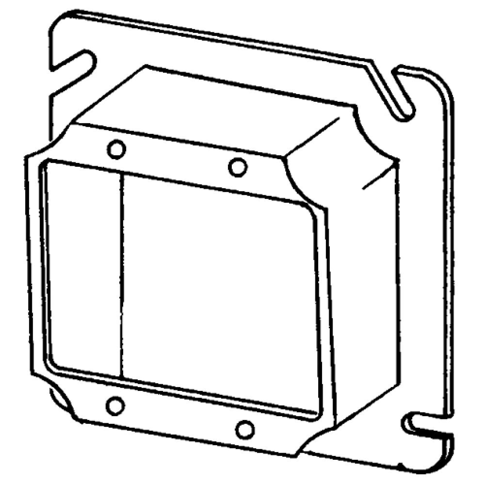 4-11/16 SQ CVR 1 IN RSD 2 DVC