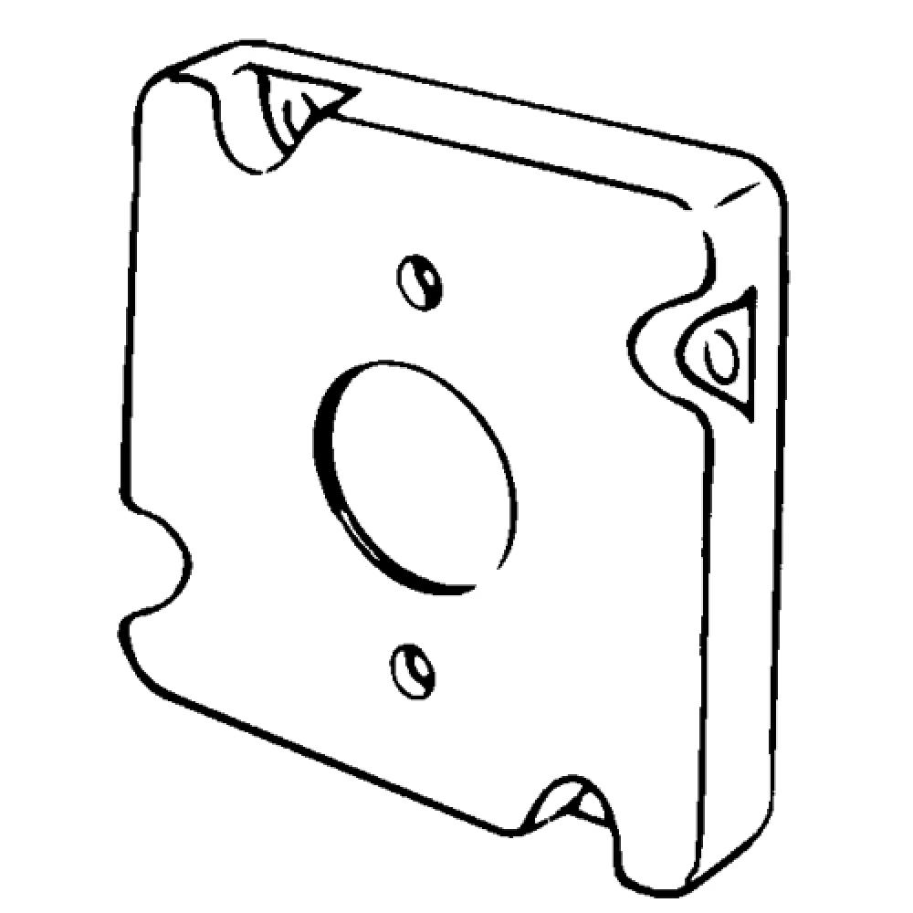 CVR SQ 1 GNG 1/2 RSD 1-19/32 IN OPNG