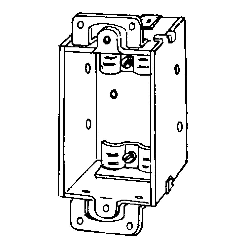 BX SQ CRNR SW 3X2X1-12  PLSTR EARS CL26