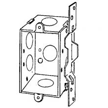 APPOZGCOMM 222VB-PL - BX SQ CRNR SW 3X2X2-1/2 VERT BRCKT KO