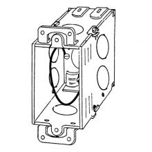 APPOZGCOMM 384DP - BX SQ CRNR SW 3X2X3-1/2 HLS PLST ERS GRD