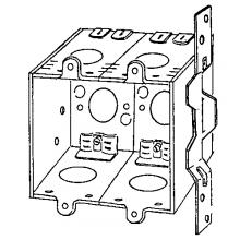 APPOZGCOMM 384VB-PL2G - 3 X 2 SQ CRNR SW BOX 2 GANG