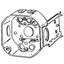 APPOZGCOMM 551LDJB - BOX OCT 4 IN X 2-1/8 DEEP CL 26 JB BRCKT