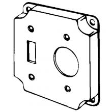 APPOZGCOMM 8368 - 4 IN SQ CVR SGL RCPT/TOGGLE