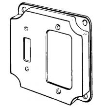 APPOZGCOMM 8374 - 4 IN SQ CVR TOGGLE/GFCI