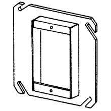 APPOZGCOMM 846-50 - 4 IN SQ CVR 1/2 IN RSD SGL DVC