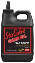 CRC Industries SL2472 - API/GL-5  Ltd Slip Gear Oil 80W90 32 Oz