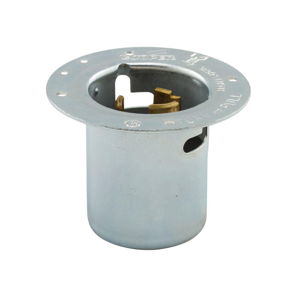 Flanged Inlet 50A 250V 2P3W H/L