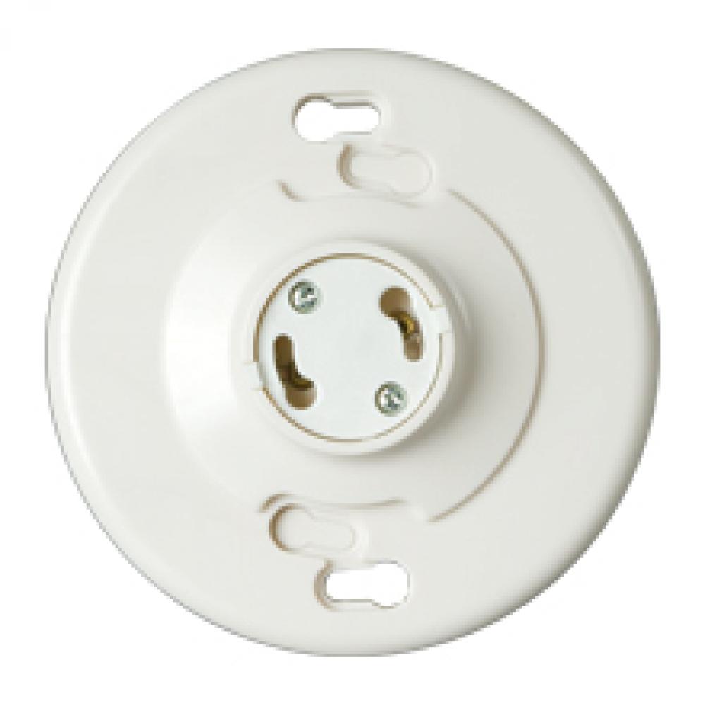 Lampholder Keyless 660W250V Plas GU24 WH