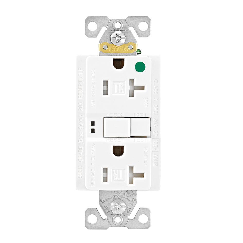 GFCI TR DECO DUPLEX 20A 125V MOD LA