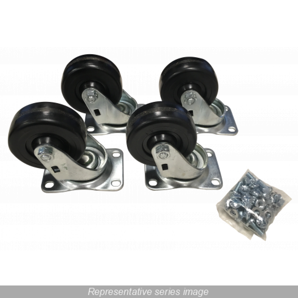 4PK MEDIUM DUTY CASTERS