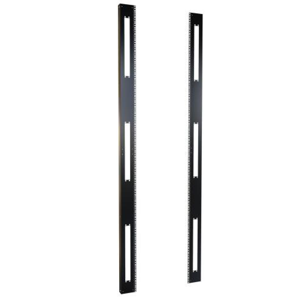 52U SQUARE HOLE RACK RAILS