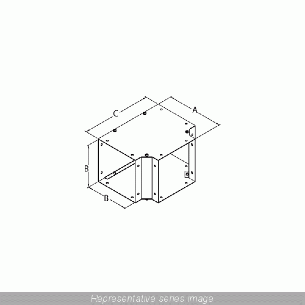 TEE FITTING 12X12