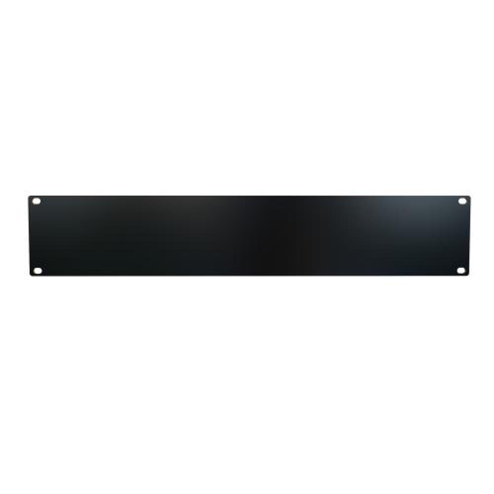 2U FLAT ALUMINUM RACK PANEL