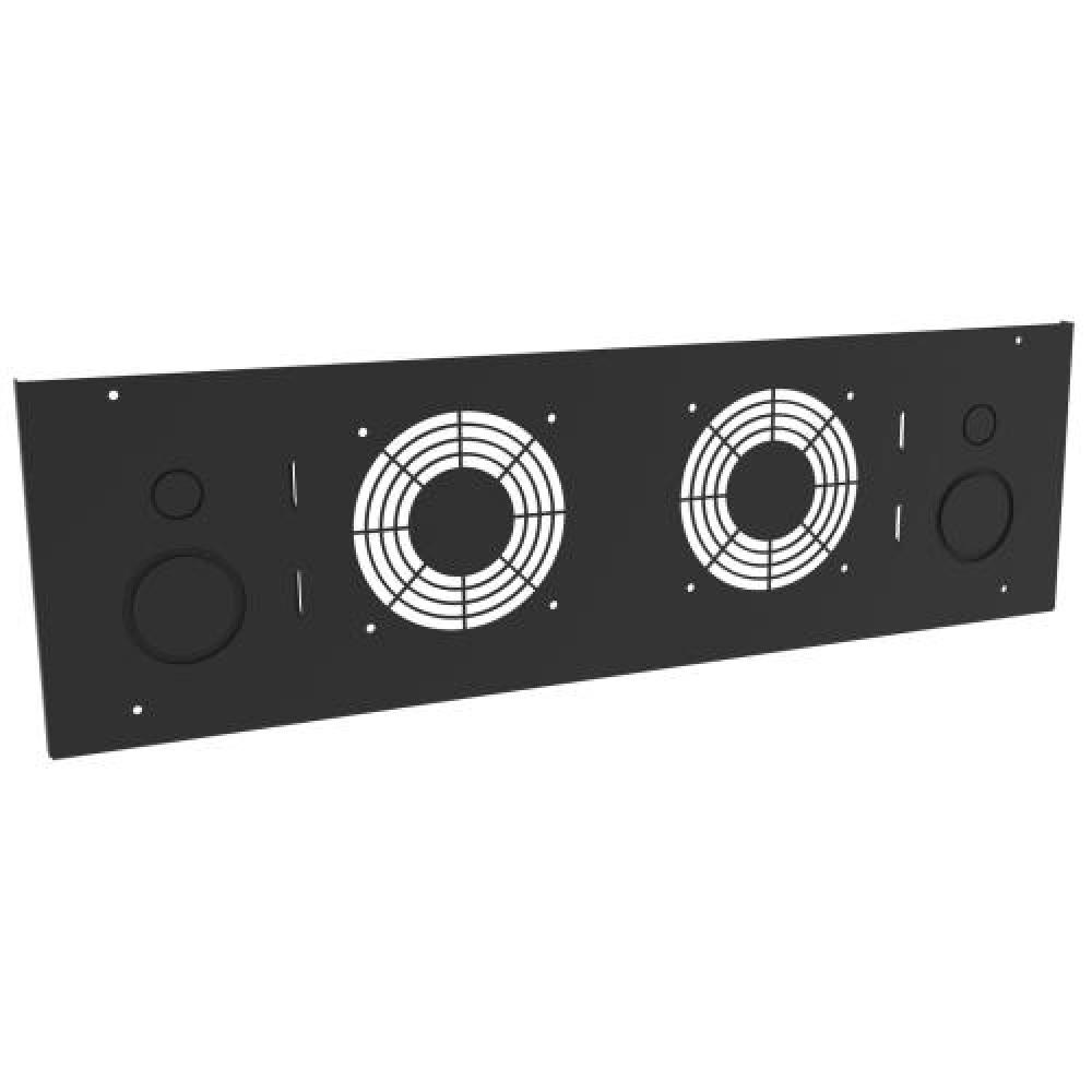 3U SDC CONDUIT/FAN PANEL