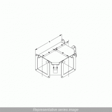 Hammond Manufacturing 1485FTN - TEE FITTING TOP OPENING