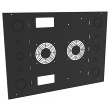 Hammond Manufacturing SDC9UCFP - 9U SDC CONDUIT/FAN PANEL