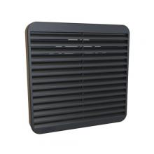 Hammond Manufacturing XPFA150BK - 150MM FILTER GRILL BLACK