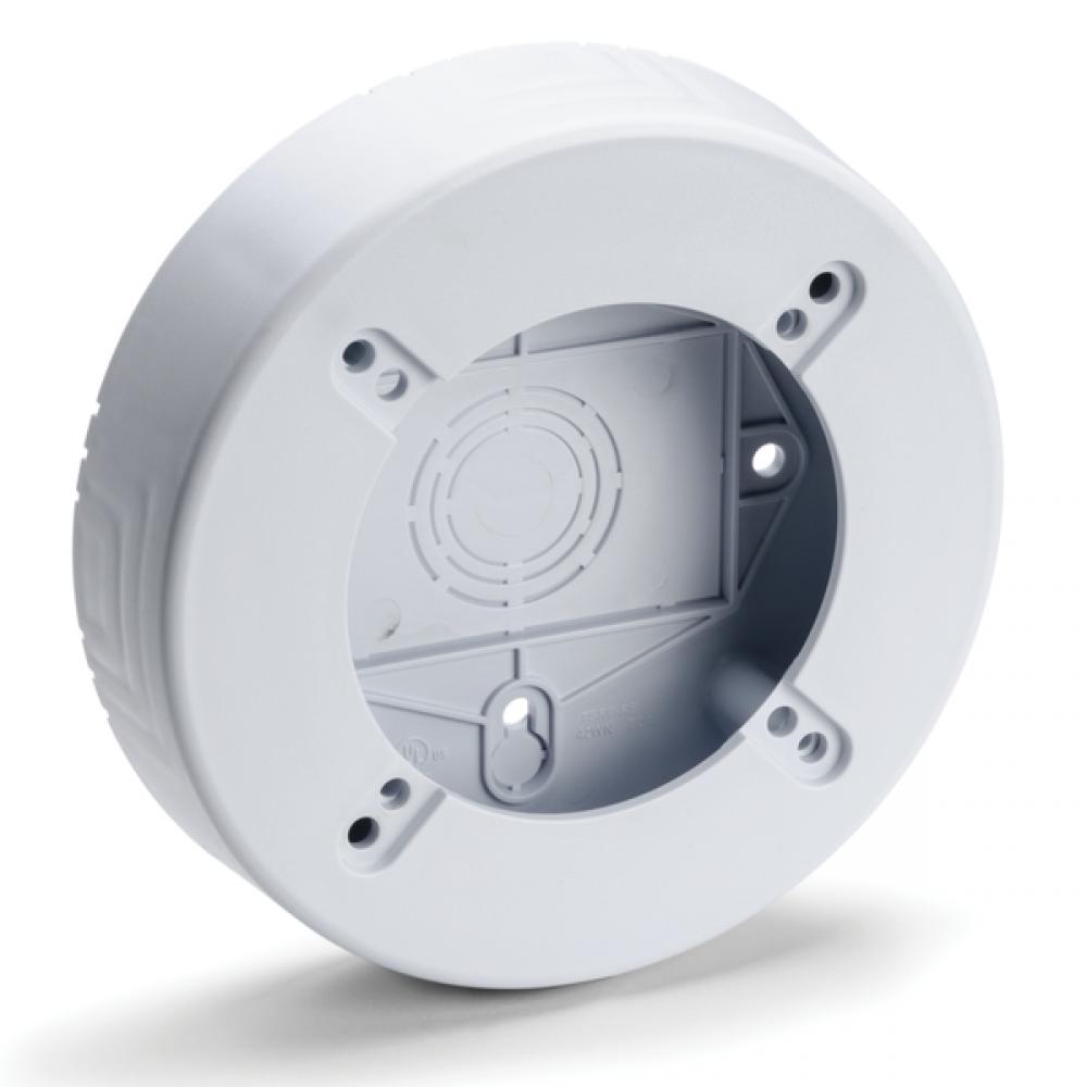 ROUND JUNCTION BOX  WHITE