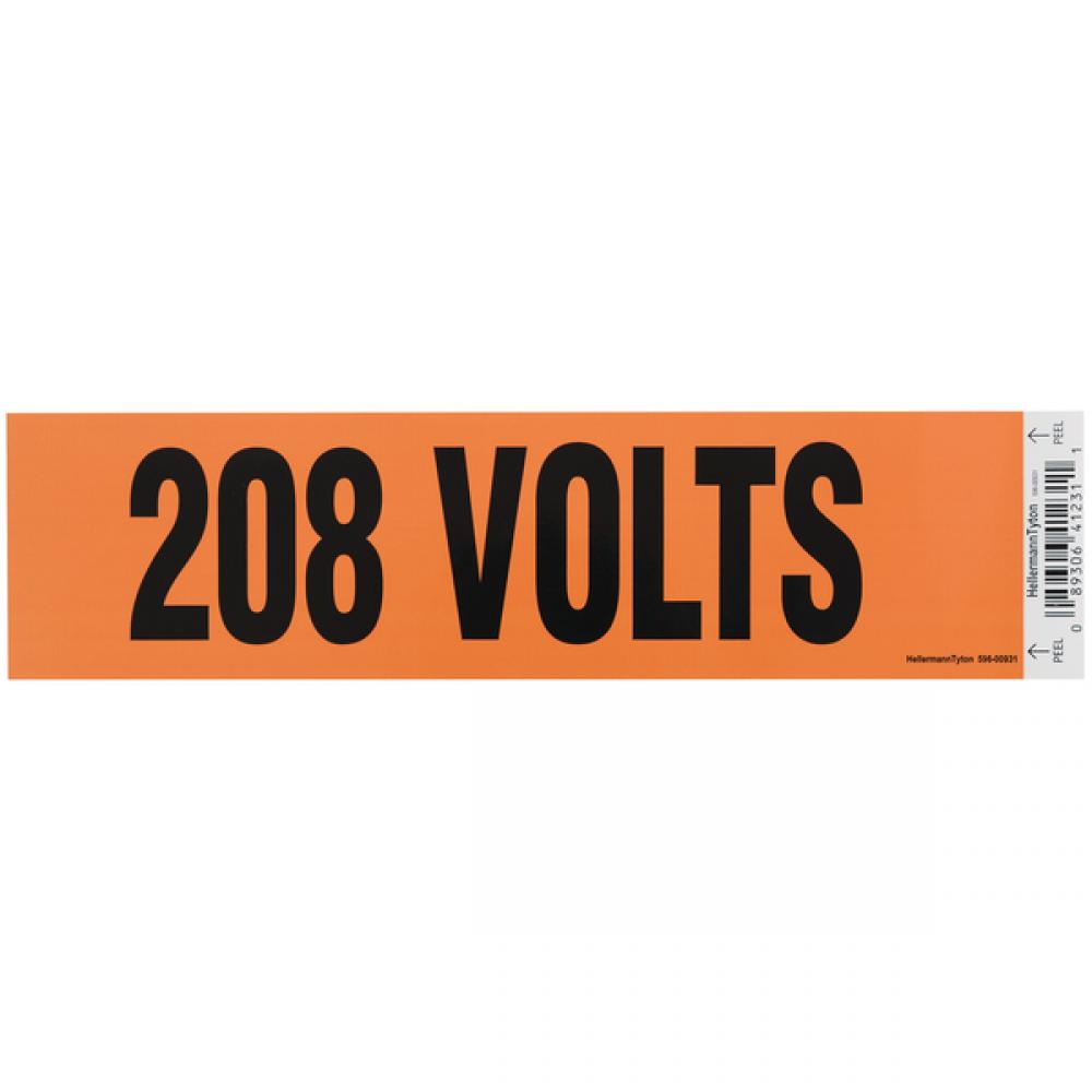 VOLTAGE MKR 208 VOLTS 50/EA