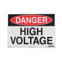 HellermannTyton 597-00092 - DANGER: HIGH VOLTAGE 25/EA 10" X 14"