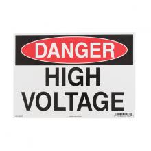 HellermannTyton 597-00072 - DANGER: HIGH VOLTAGE 25/EA 7" X 10"