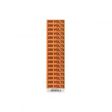 HellermannTyton 596-00933 - VOLTAGE MKR 208 VOLTS 50/EA