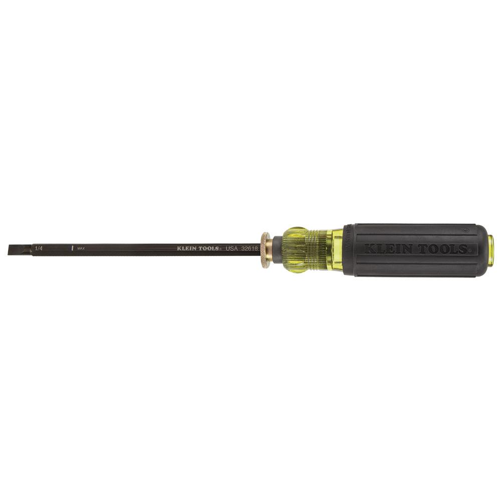 Adj. Screwdriver, #2 Ph, 1/4" Sl