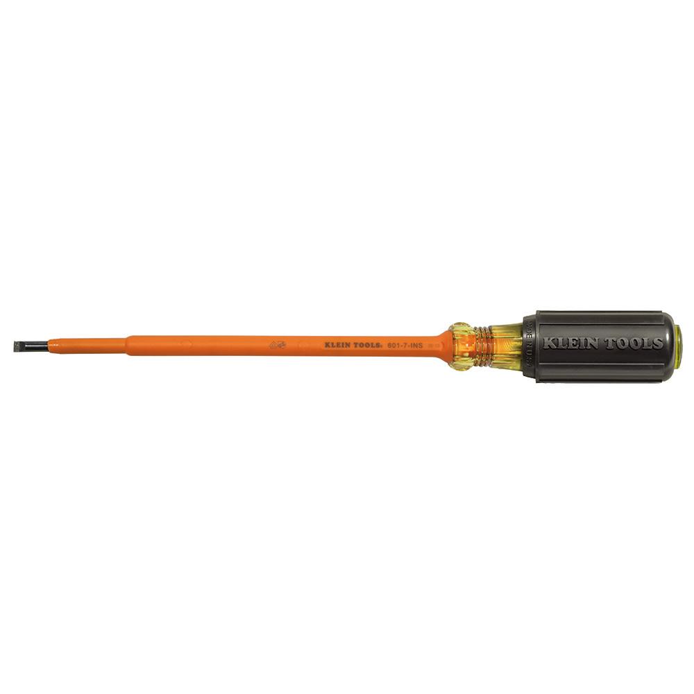 Screwdriver, Insulated 3/16" Cab 7"