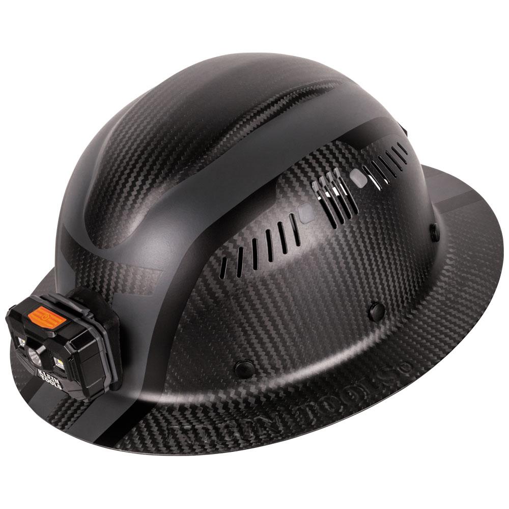 Full Brim Hard Hat w/Headlamp