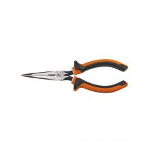 Klein Tools 2037EINS - Long Nose Pliers, Slim Side Cut, 7"