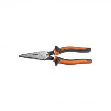 Klein Tools 2038EINS - Long Nose Pliers Slim Side Cut, Ins