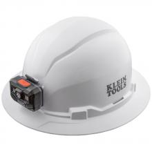 Klein Tools 60406RL - Hard Hat, Non-vented Brim, Headlamp