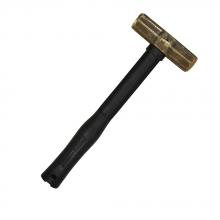 Klein Tools 7HBRFRH07 - Brass Sledge Hammer, Rubber Handle, 7-Pound