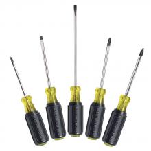 Klein Tools 85445 - Screwdriver Set, SL, PH, Sq, 5 Pc