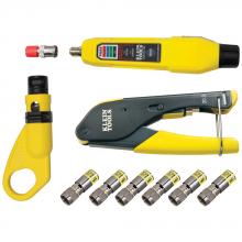 Klein Tools VDV002-818 - Coax Installation & Test Kit