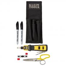 Klein Tools VDV027-813 - LAN Installer Start Kit, Punchdown