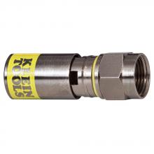 Klein Tools VDV812-606 - F Compression Connector RG6/6Q Pk10