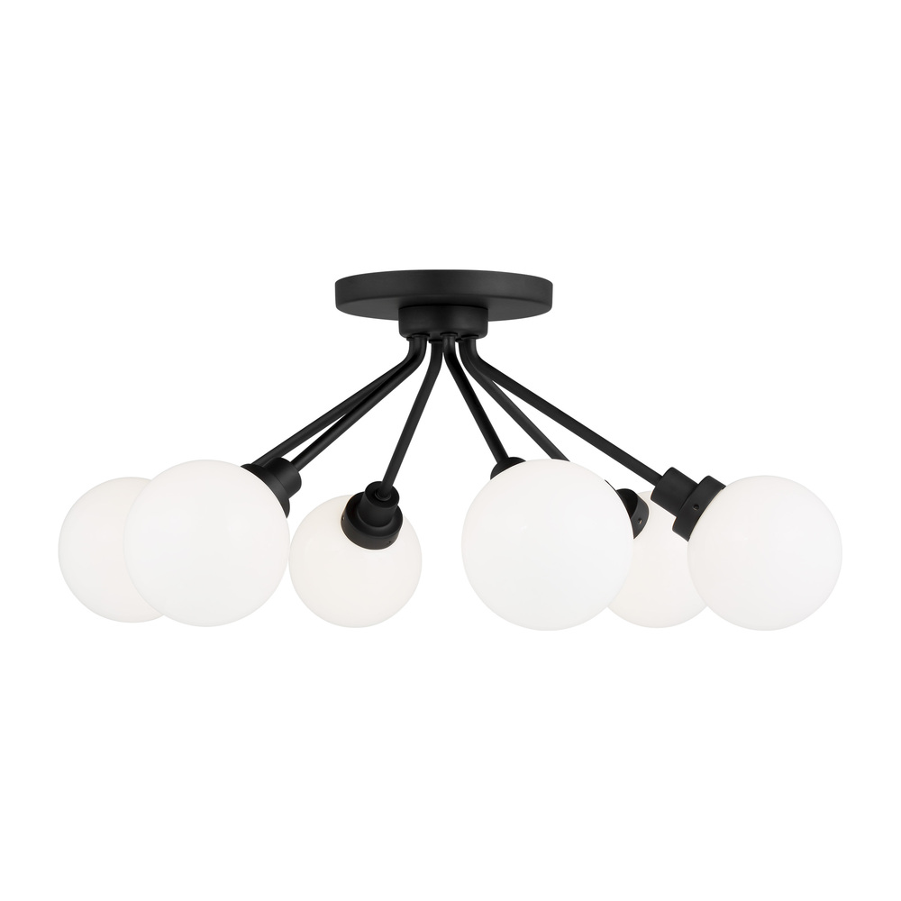 Donovan Six Light Semi-Flush Mount