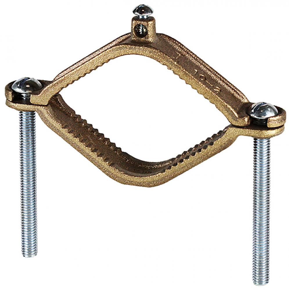 2-1/2 to 4" Bare Ground Clamps Bronze