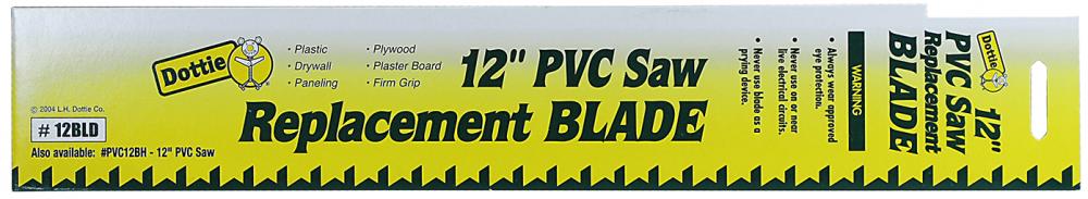 12" PVC Bi - Saw Replacement Blades