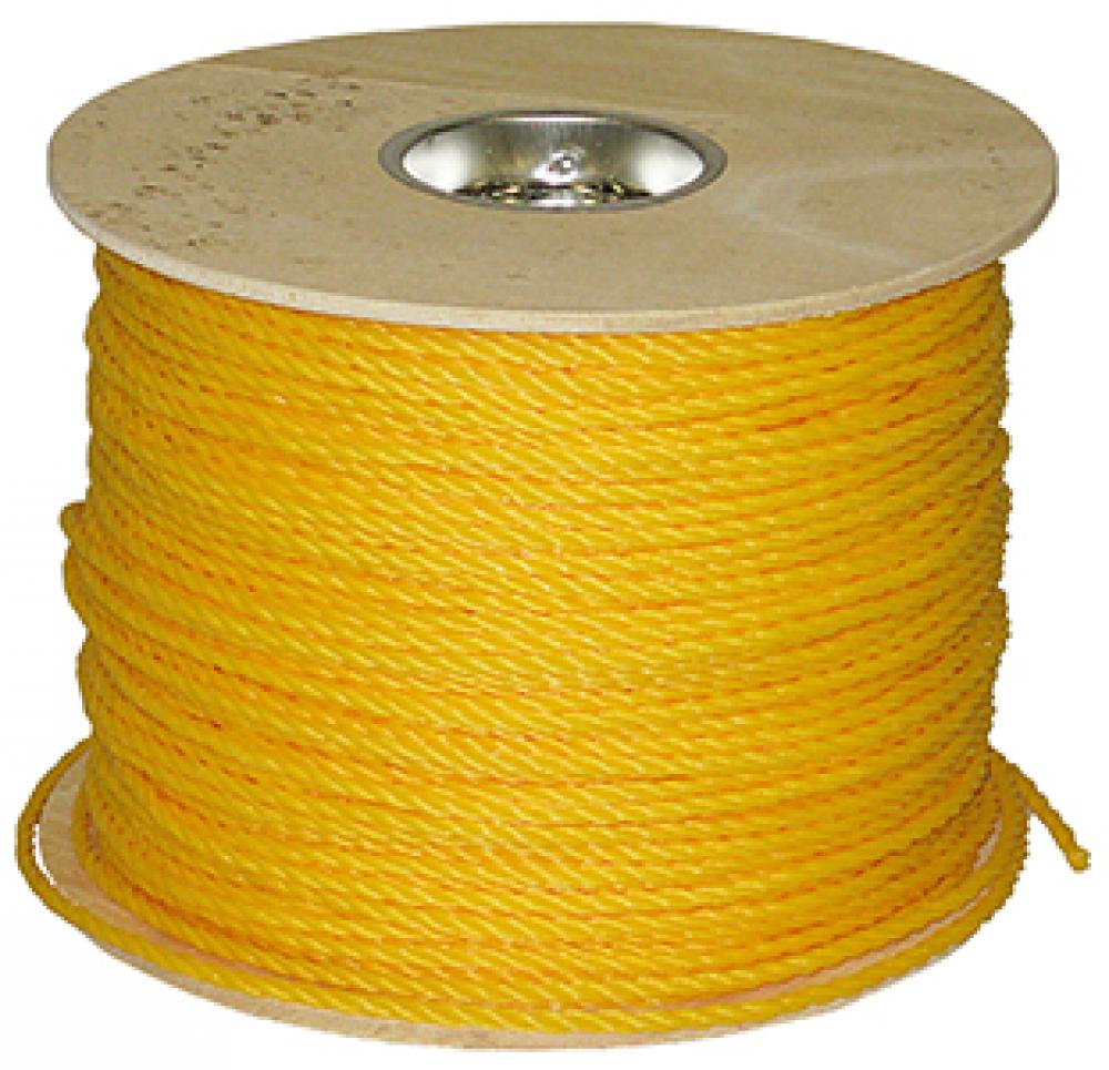 3/8 X 600' Pull Rope - Polypropylene - Yello