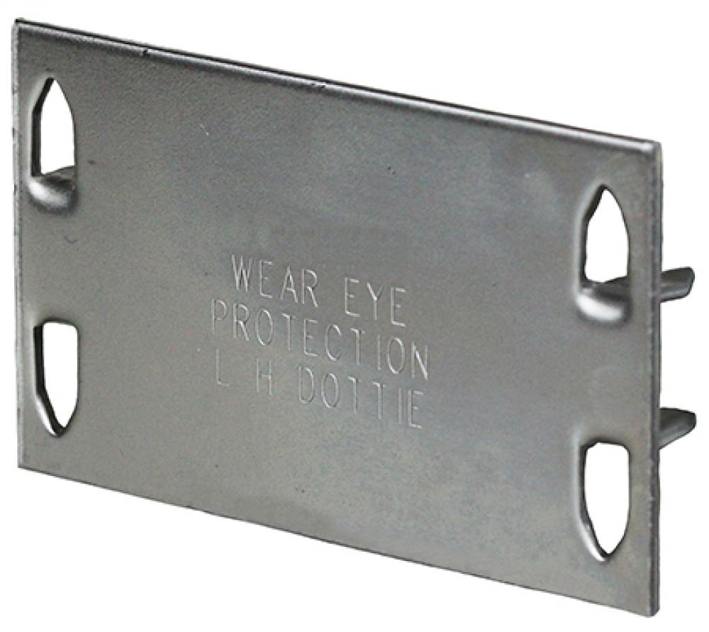 3" X 5" Safety Plates 16 gauge steel ( 1