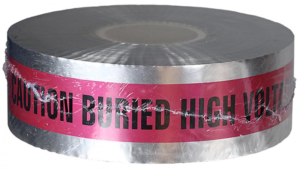 3" X 1000' Detectable Tape 5 Mil High Vo