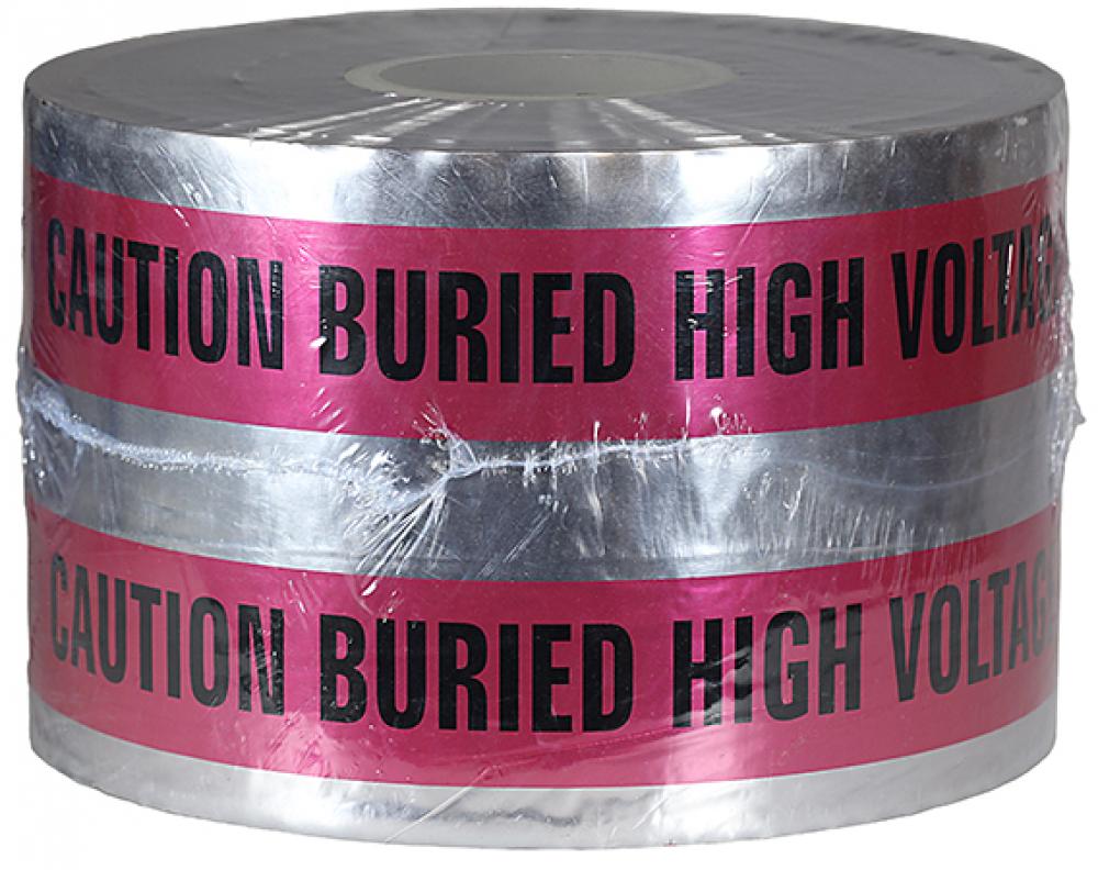 6" X 1000' Detectable Tape 5 Mil High Vo