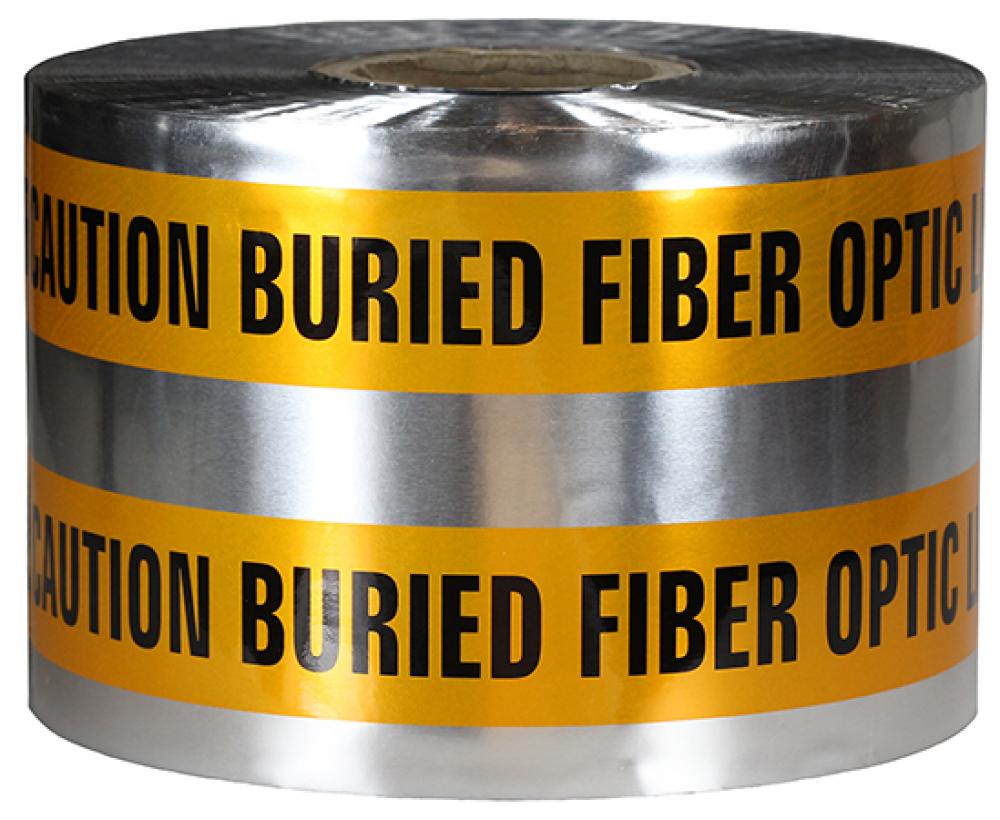 6" X 1000' Detectable Tape 5 Mil Fiber -