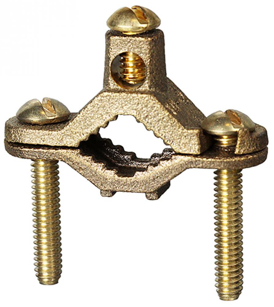 1/2 to 1" Bare Ground Clamps Bronze