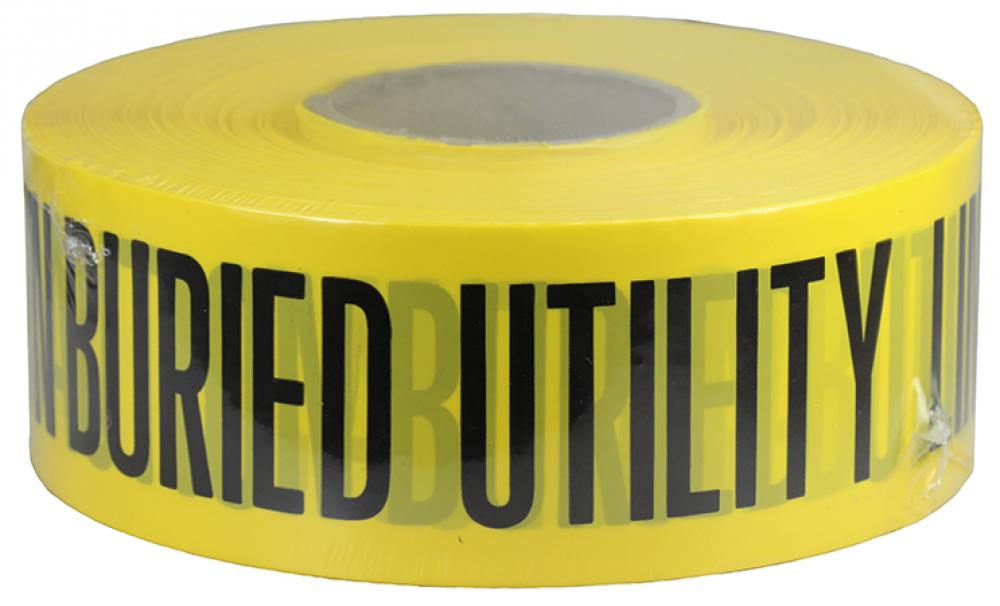 3" X 1000' Underground Tape 4 Mil Utilit