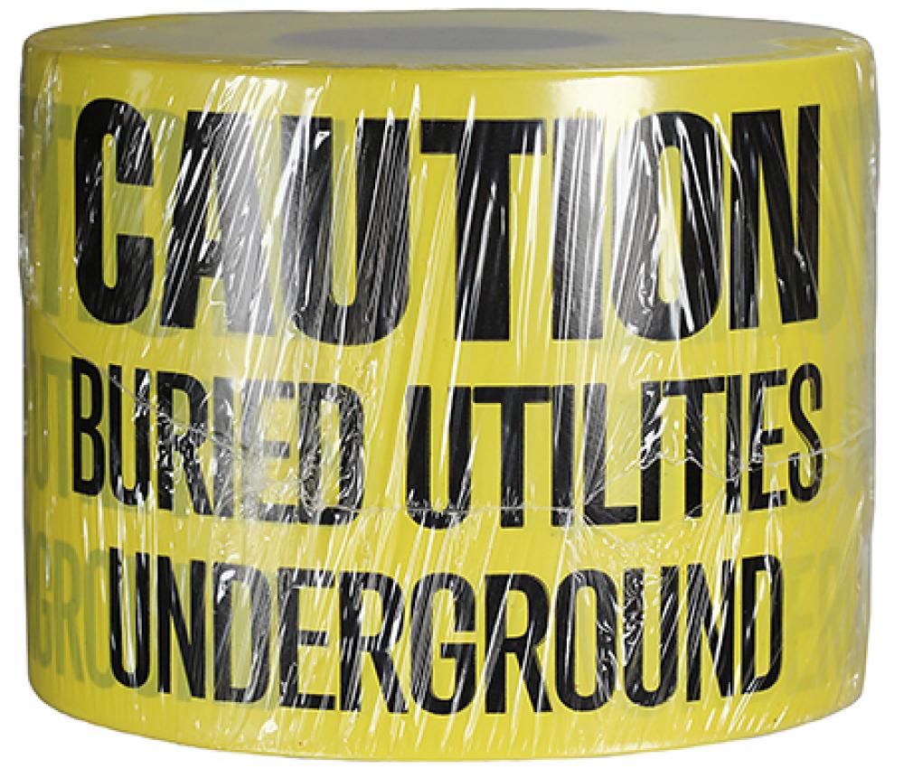 6" X 1000' Underground Tape 4 Mil Utilit