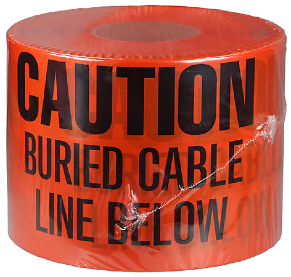 6" X 1000' Underground Tape 4 Mil Cable